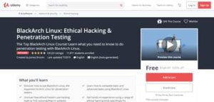 BlackArch Linux دورة احترافية لتعلم الاختراق الأخلاقي مجانا