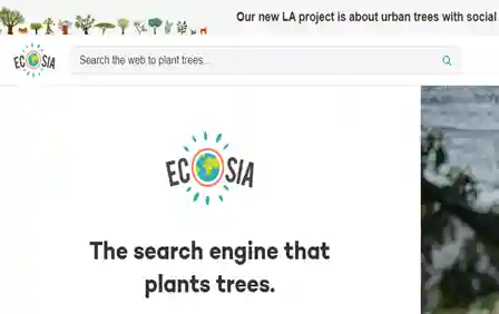 Ecosia هو محرك بحث زراعي مقرها في ألمانيا