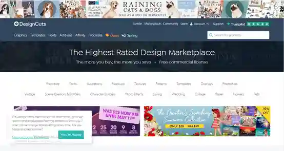 أفضل مواقع لبيع تصاميم عبر الانترنت